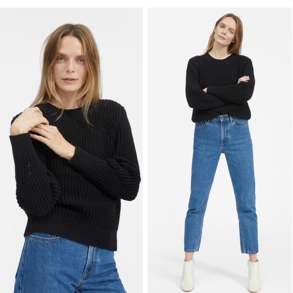 Everlane Texture Cotton Crew